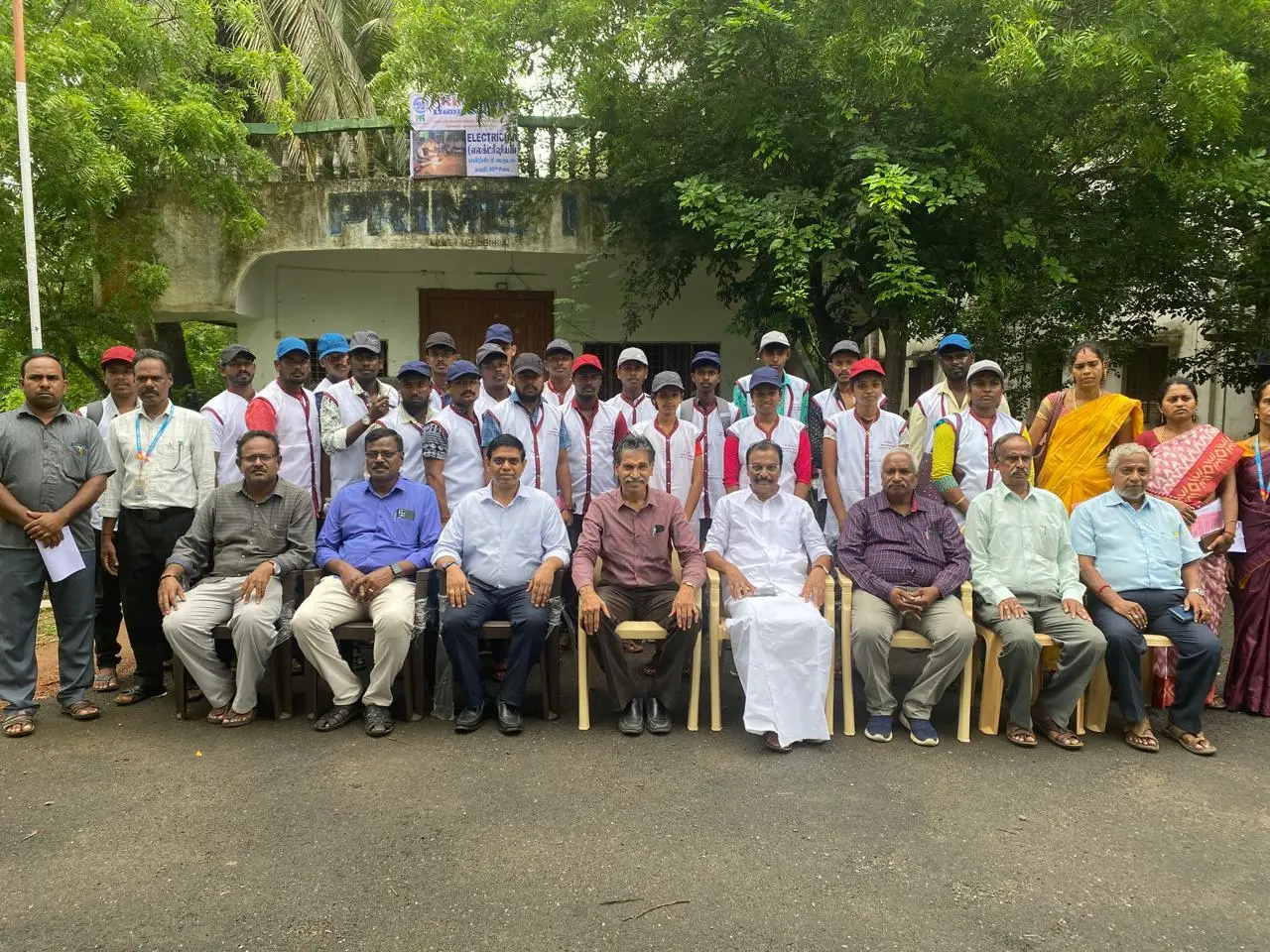 Group Photo with Apprentices under NAPS Scheme - Sree Vignesh Consultancy