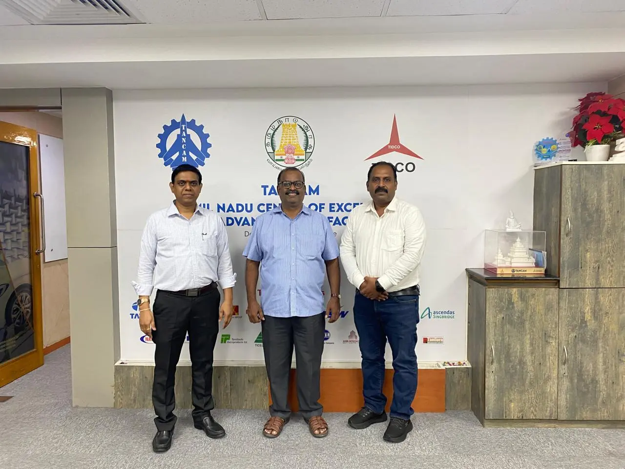 Meeting with TANCAM Official, Tamil Nadu - Government Technology Collaboration - Sree Vignesh Consultancy