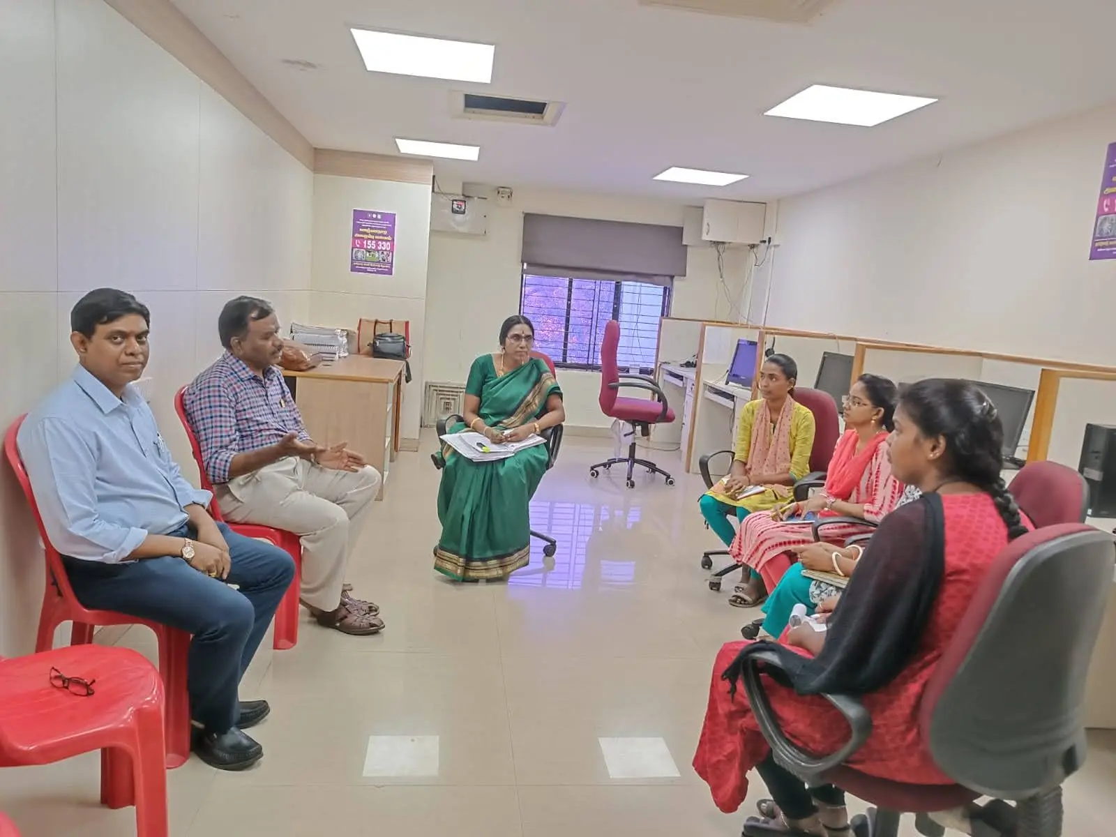 SPM Conducting Orientation Session for SVC Team - Sree Vignesh Consultancy